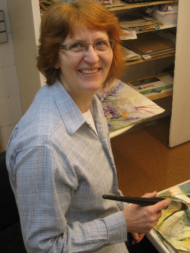 Waltraud Rau, Aquarellmalerin